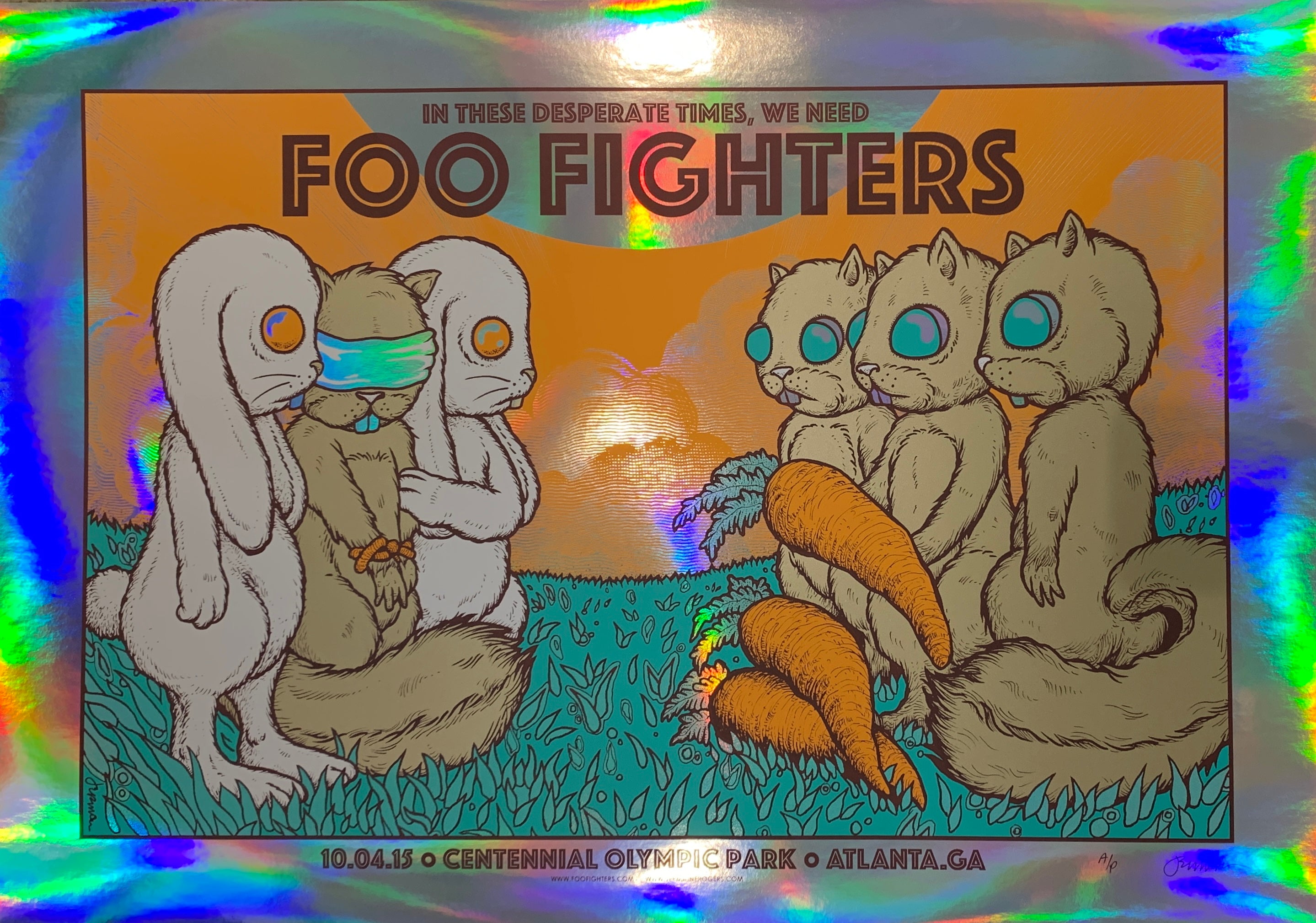 Foo Fighters - ATL 2015 A/P - Foil (The Exchange)