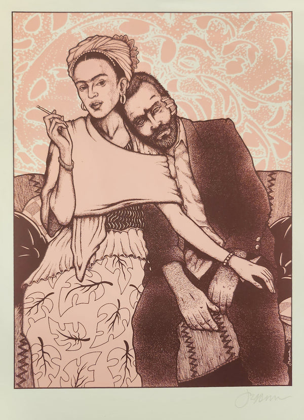 Frida & Van Gogh - on Cream