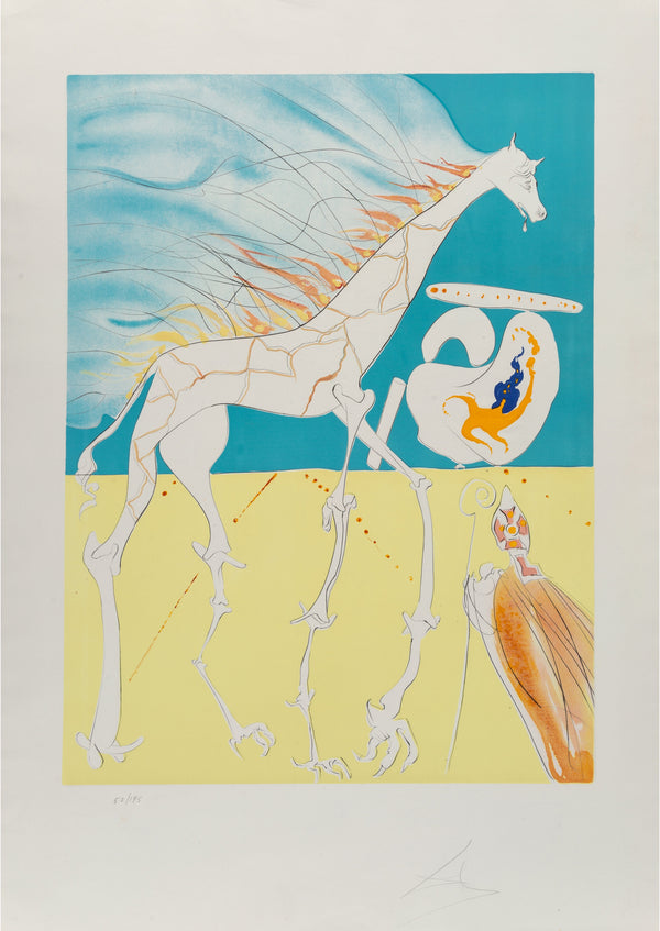 Girafe Saturnienne (Saturnian Giraffe), 1974