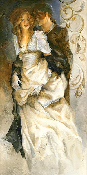 High Society hand embellished giclee 86/150