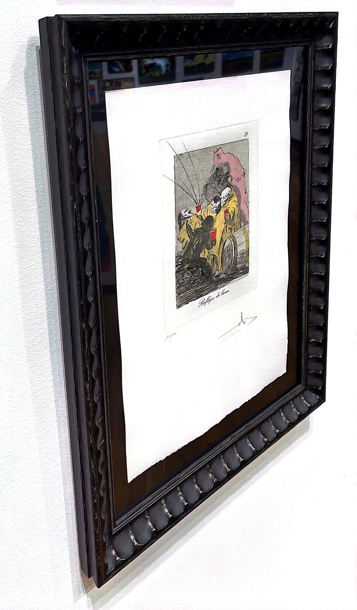 Reflejos de Luna - Les Caprices de Goya - Framed