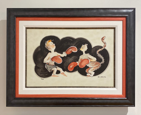 Manly Art of Self Defense 196/850 - Framed
