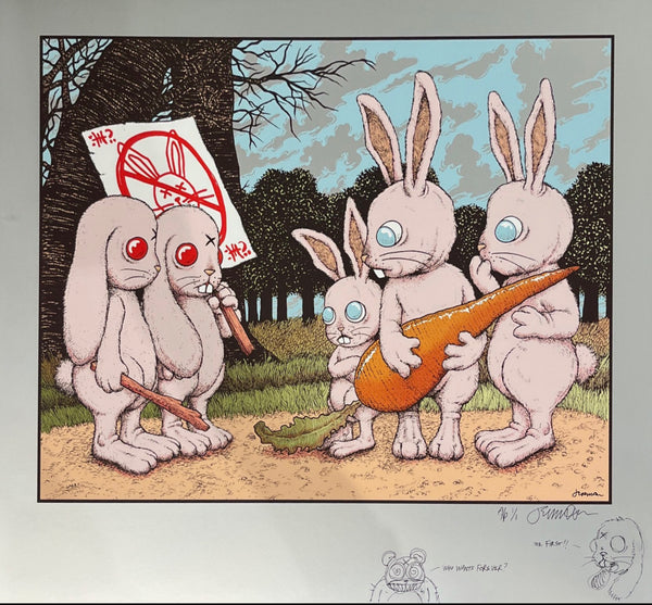 Stupid Animals - A/P - on Silver Foil