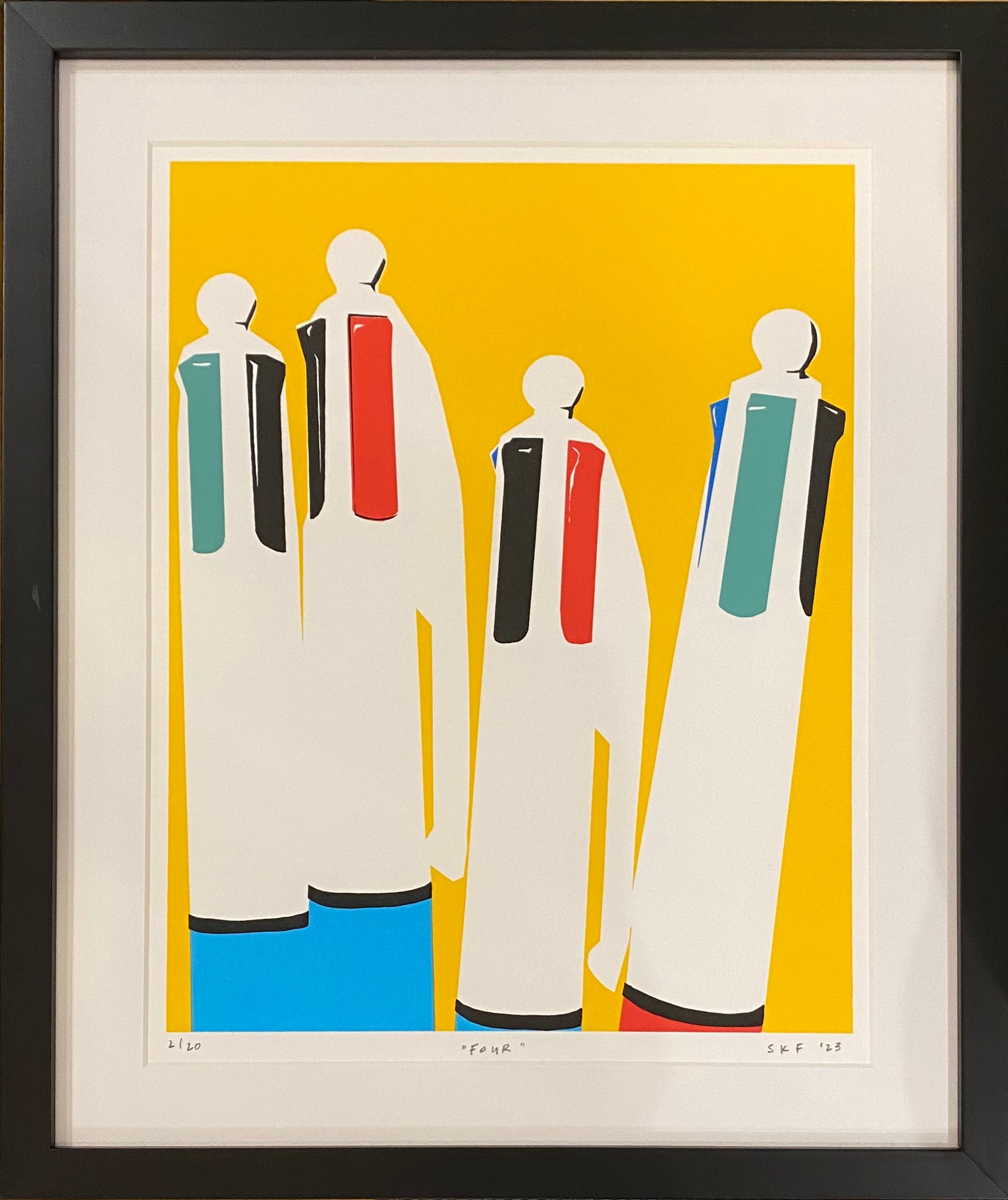 Four 2/20 - Framed