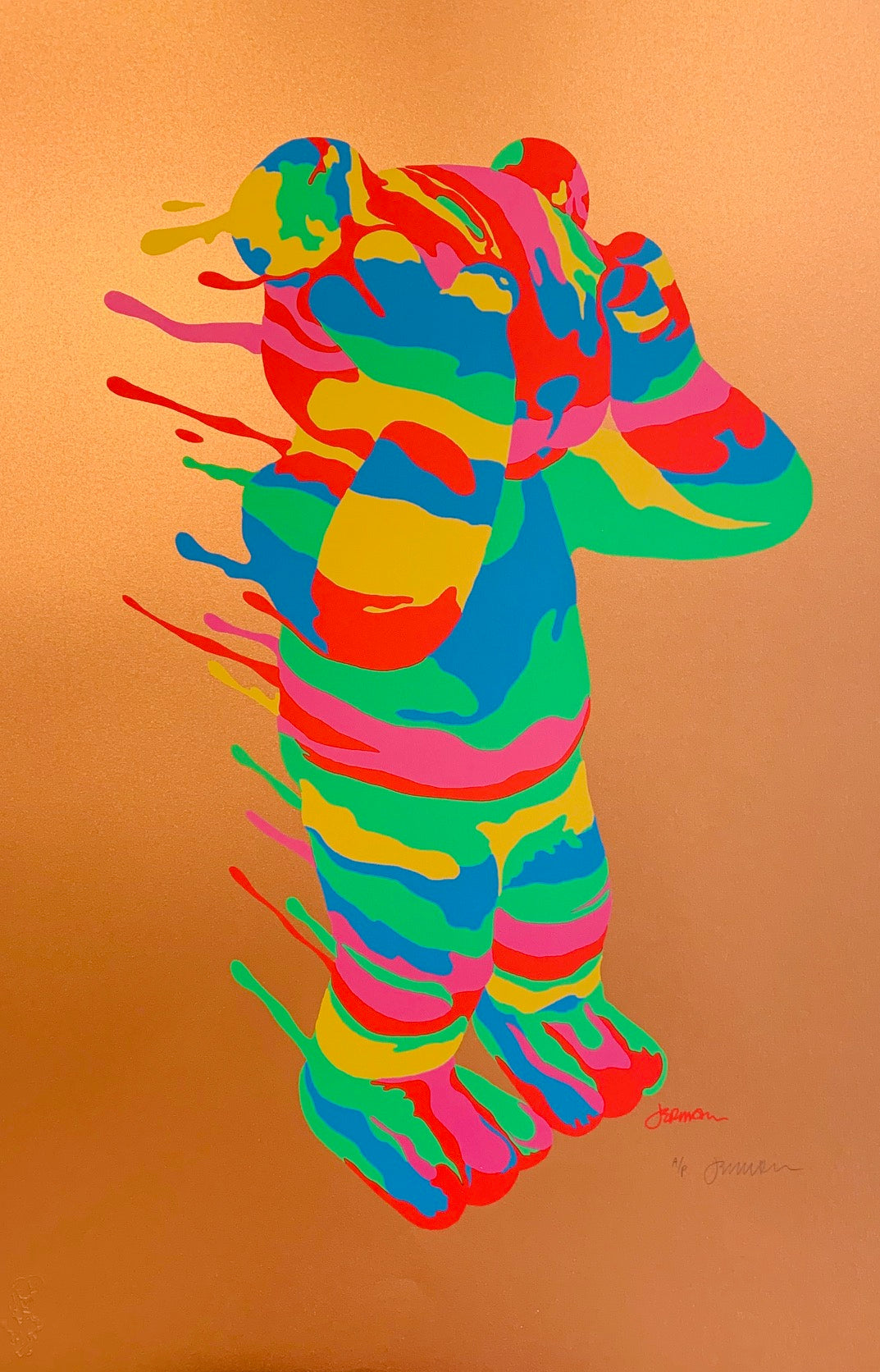 All That Glitters copper paper AP