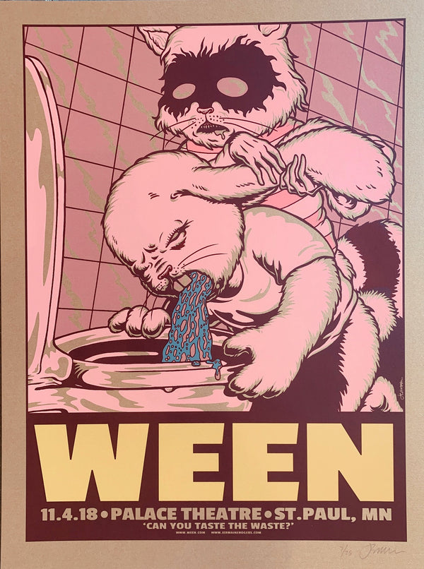 WEEN St Paul 11.04.18 vomit 7/25