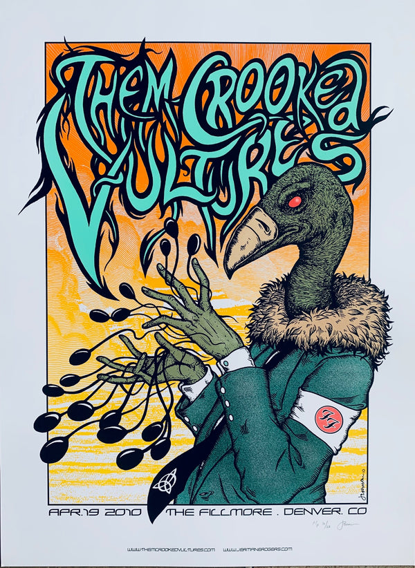 Them Crooked Vultures 4.19.10 Denver A/P 15/25