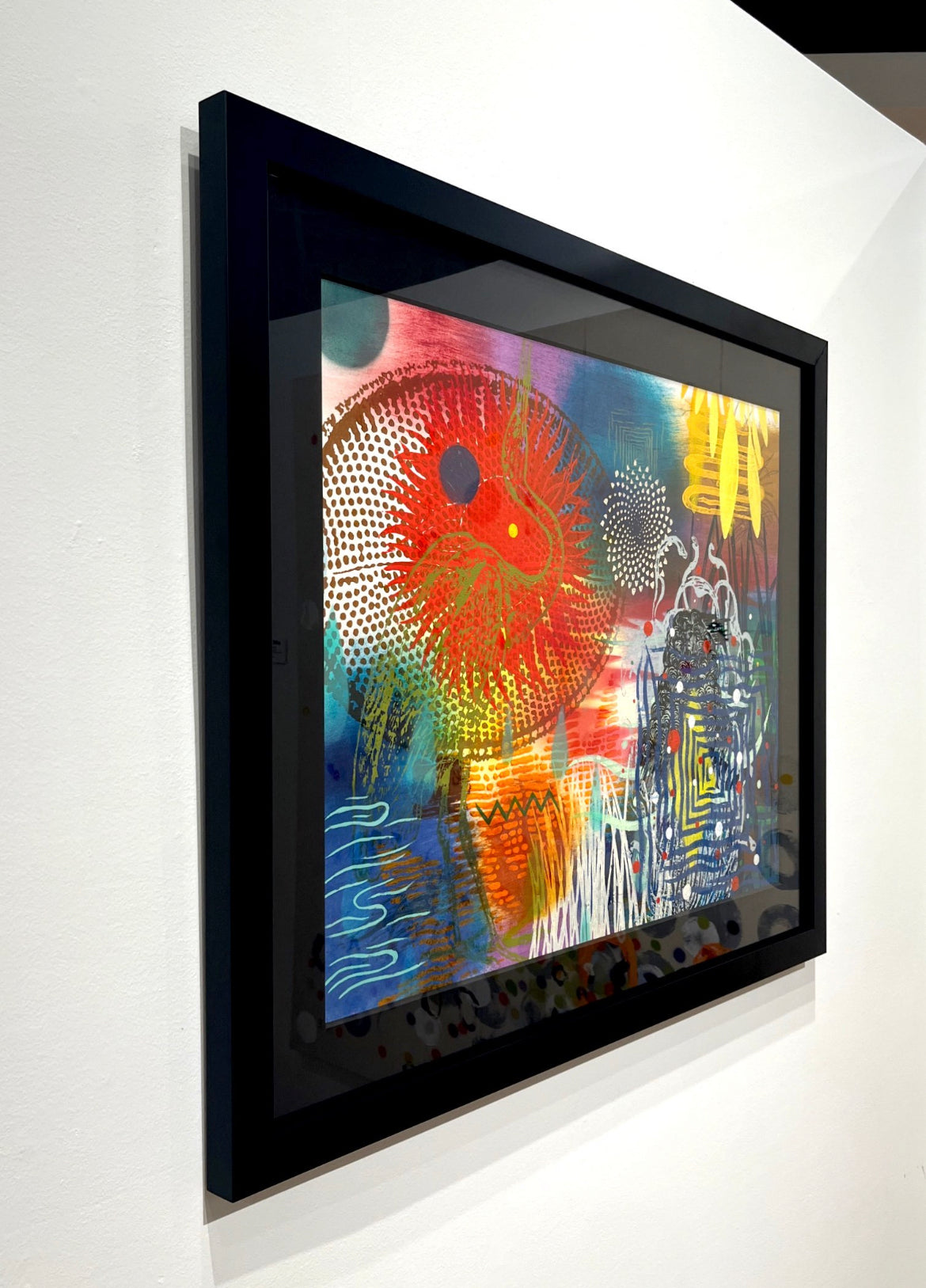 Egret Sunrise in May - Framed