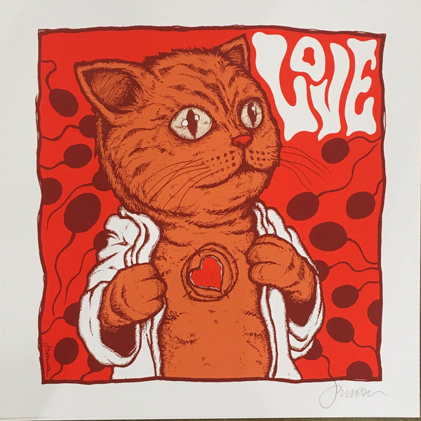Love - Sacred Heart Kitty
