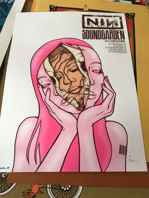 Nine Inch Nails & Soundgarden - California Tour 2014 (Pink Pneuma) AP