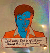 Bill Hicks- 4/50 - Sparkle Foil - FRAMED