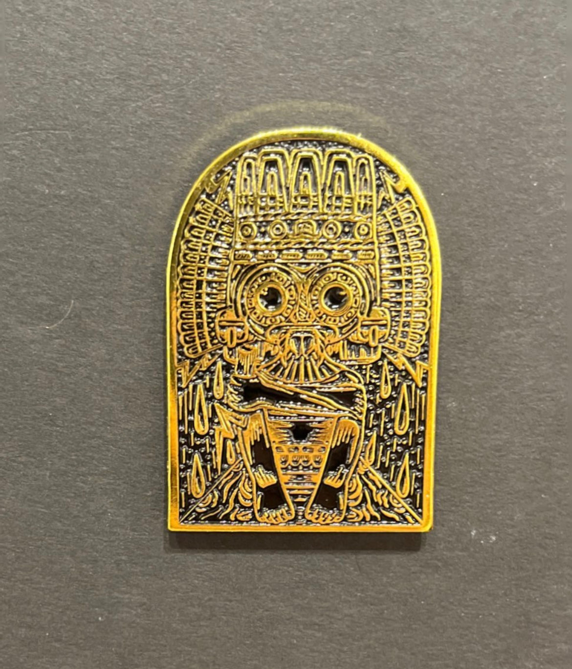 Smitten Kitten Rain God Tlaloc Pin