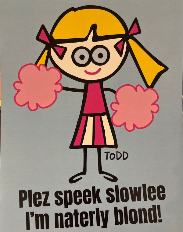 Plez Speek Slowlee...