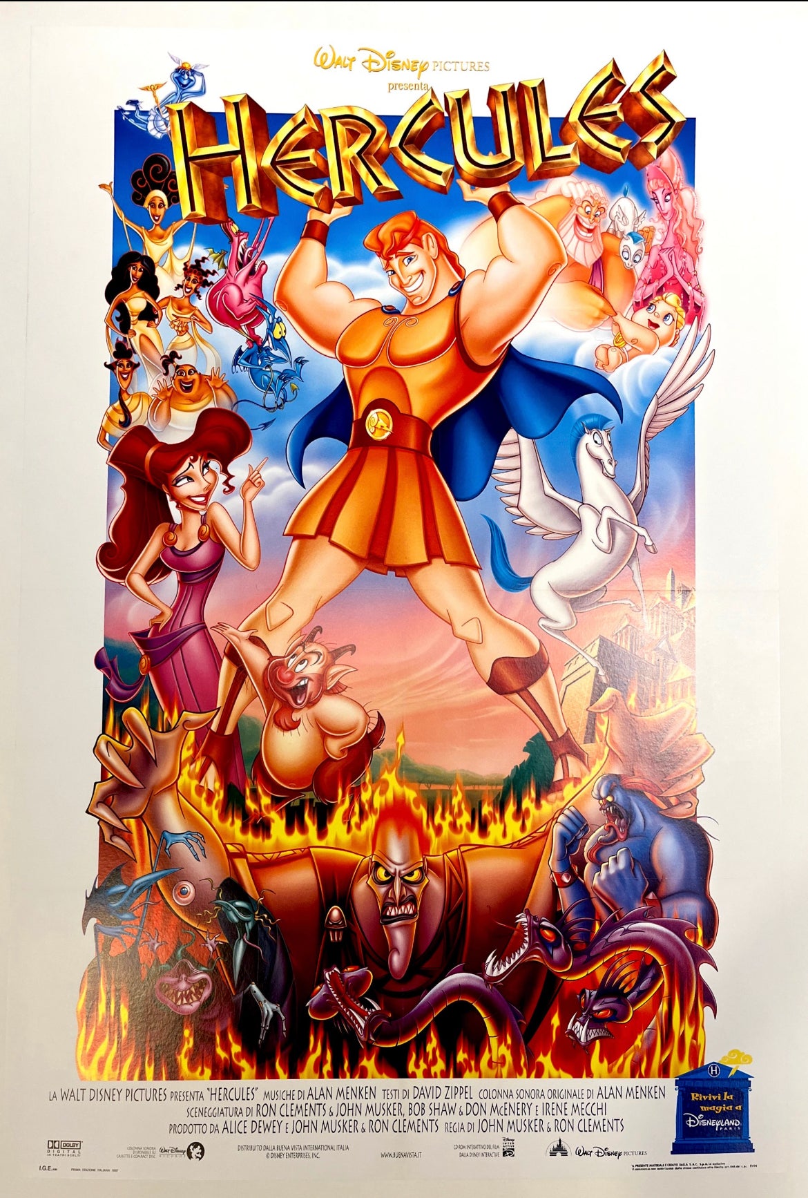 Hercules Vintage Poster