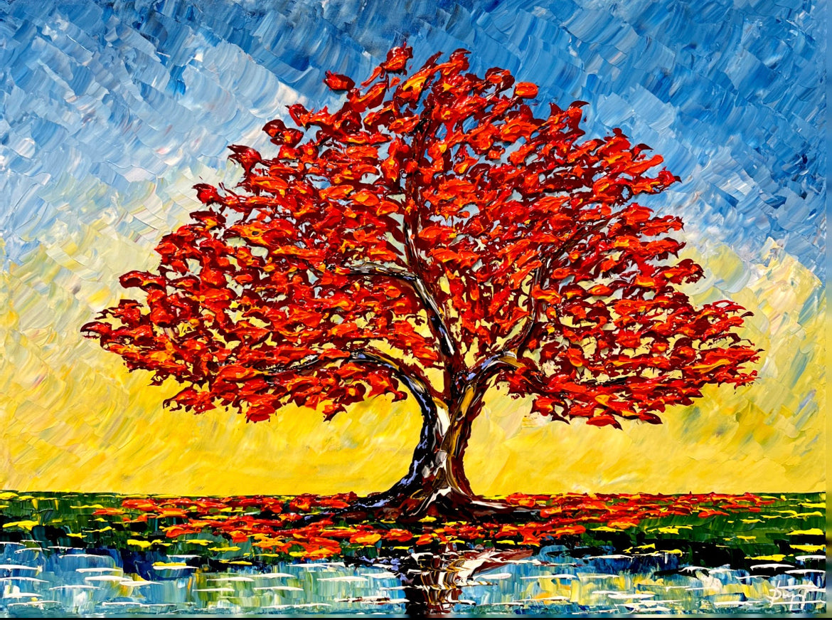 Red Maple of the Sun