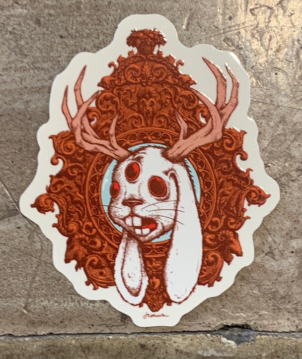 Jackalope Sticker