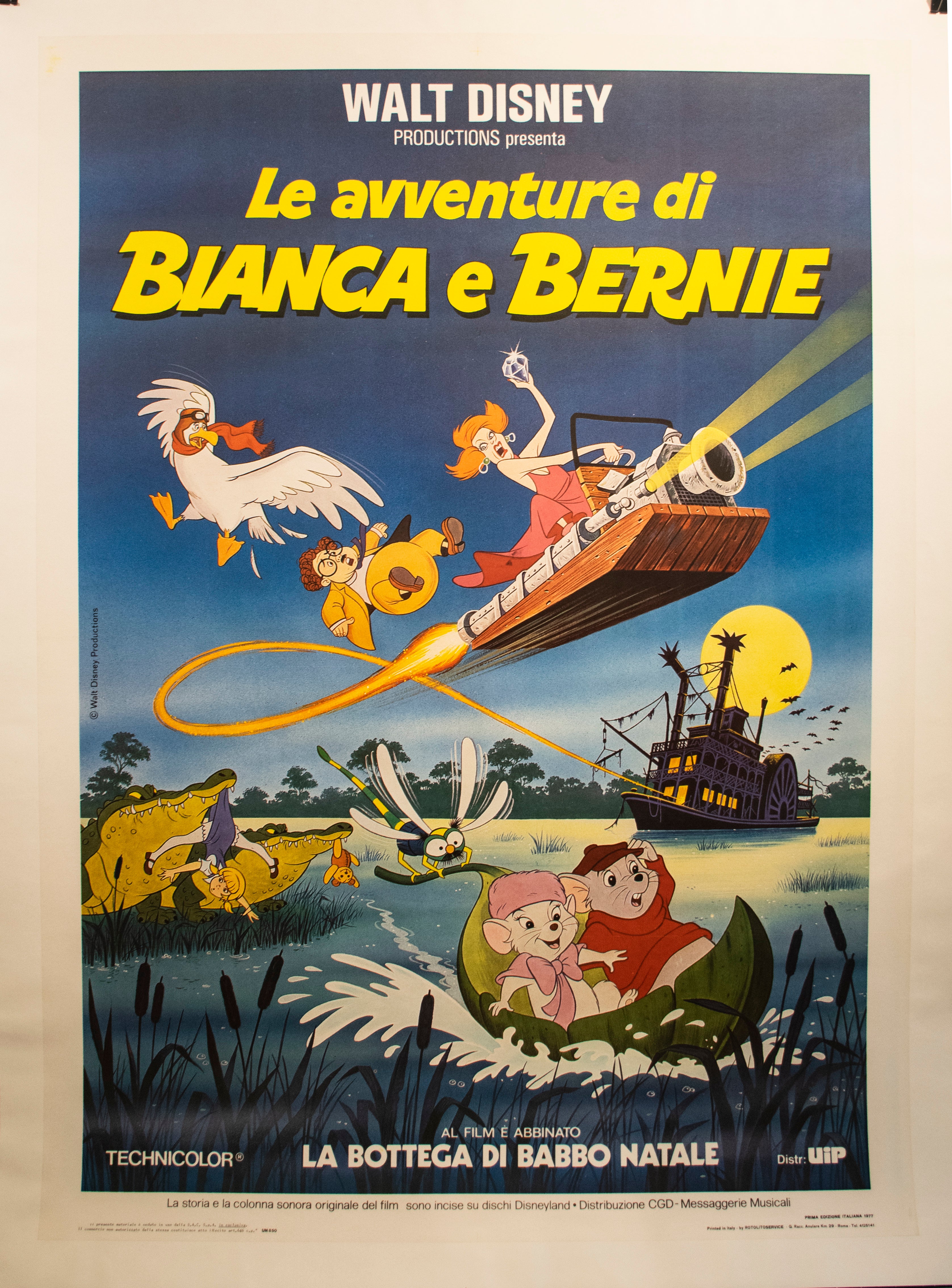 The Rescuers Italian Release - Fully Restored