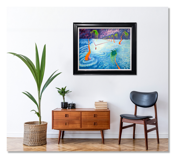 Lonely 626/850 - Framed