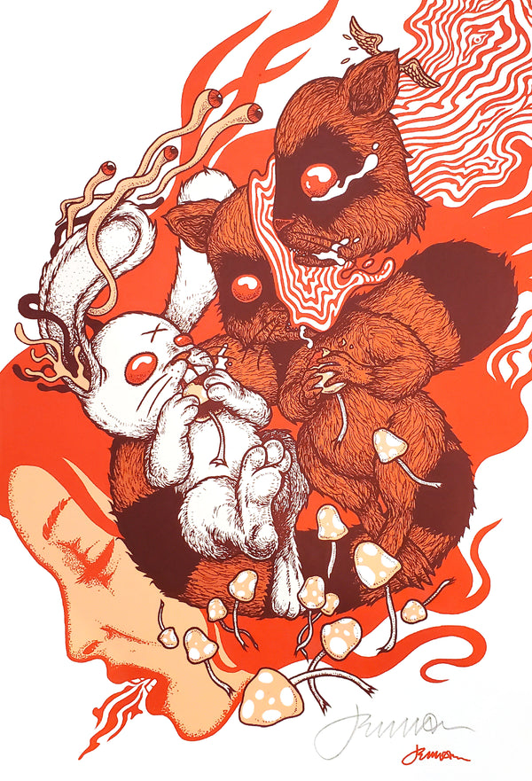 Don't Lose Your Head - White (Ween Graphic)