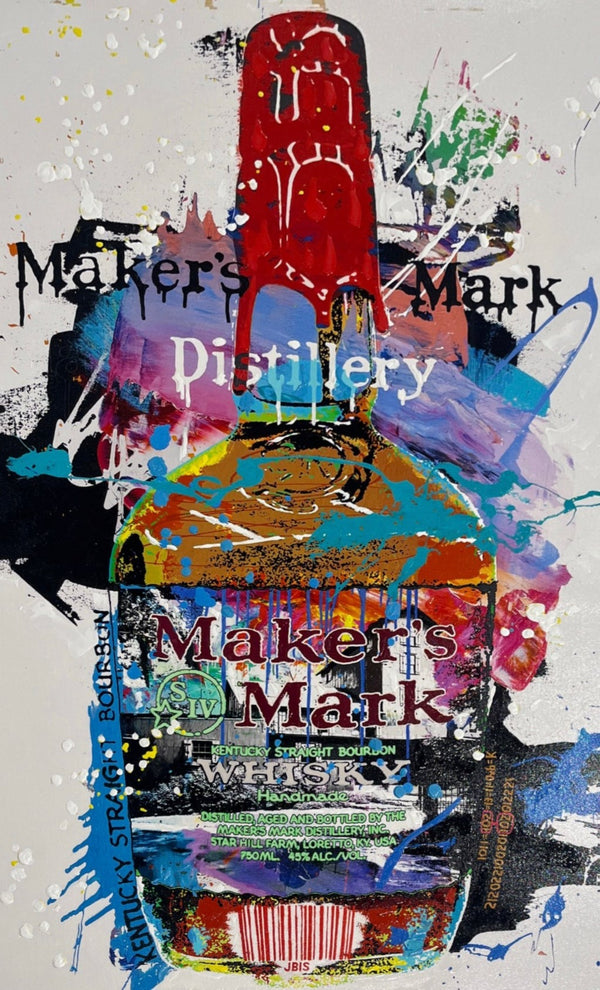 Bisaillon Brothers artwork of Maker's Mark.