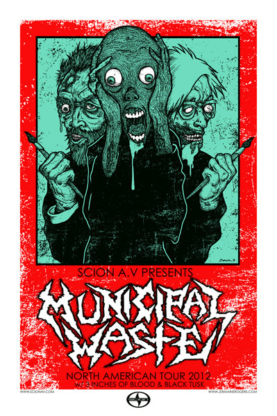 Municipal Waste - North America Tour 2012 - Art is Dead AP