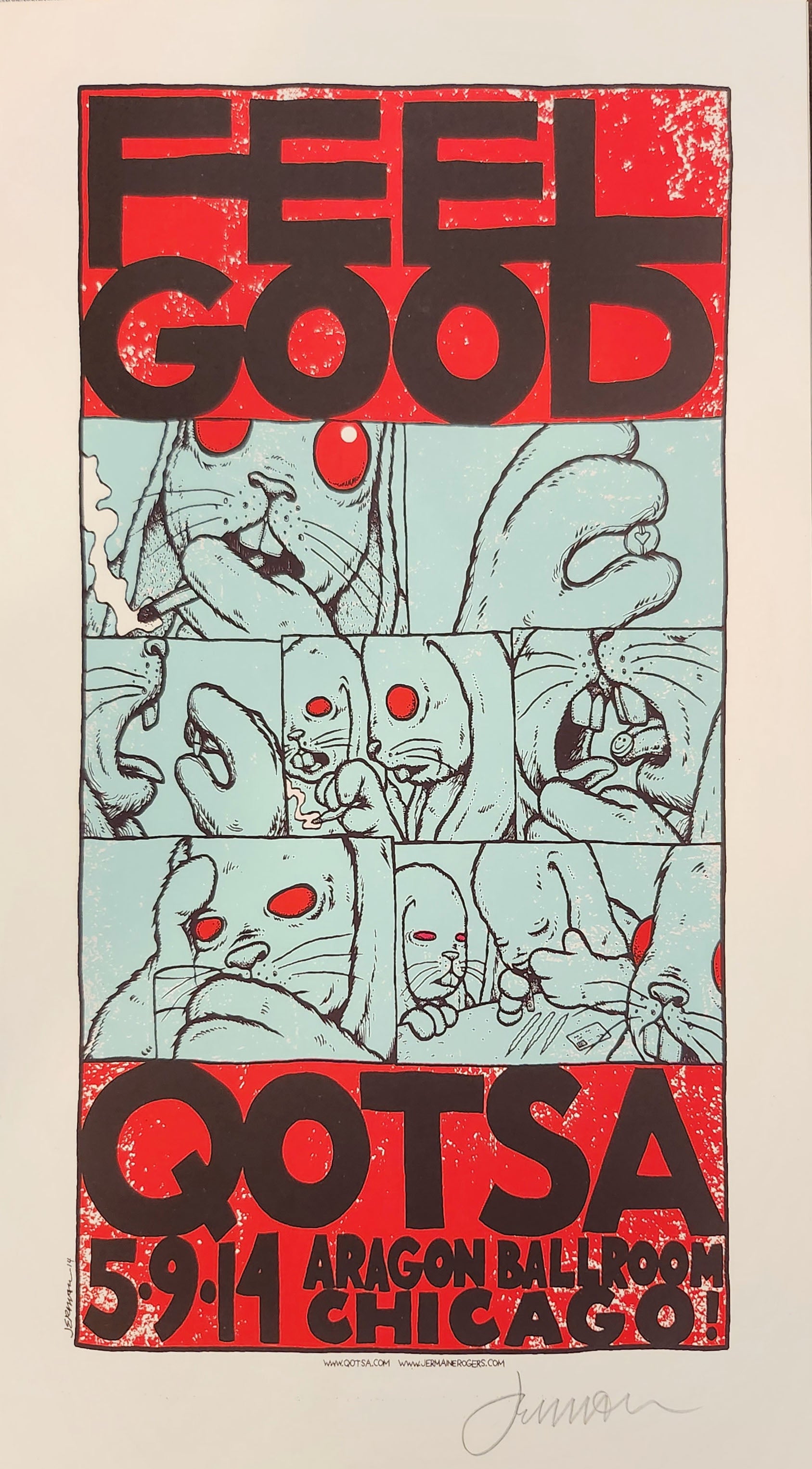 QOTSA - Chicago, IL - 5.9.14 (Feel Good) on Cream