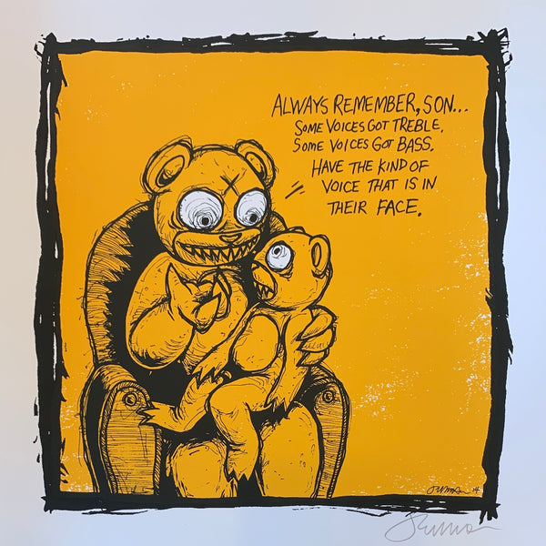 Always Remember, Son - Handbill - White Stock