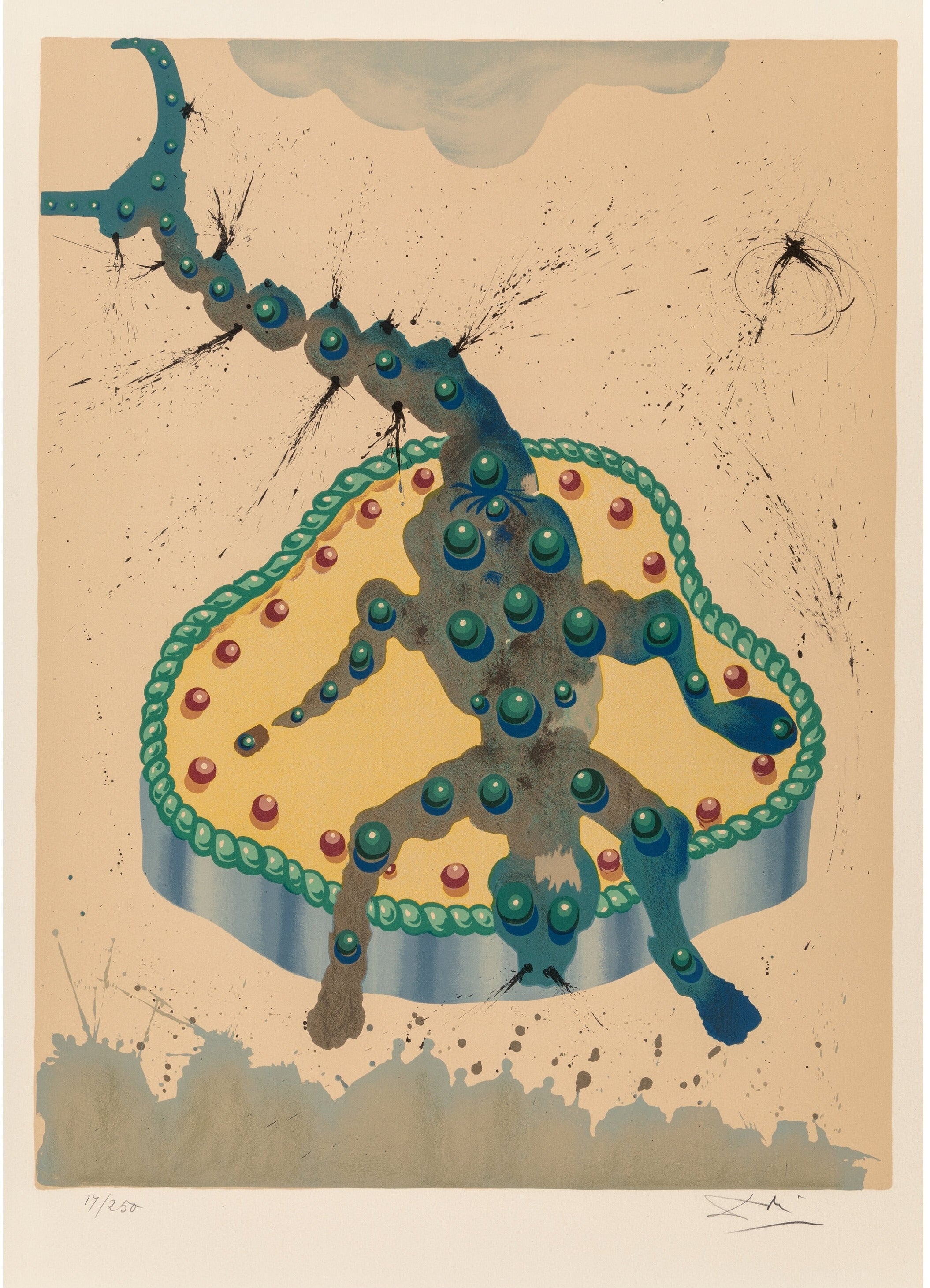 Salvador Dalí | Scorpio (1969). Scorpio From Signs of the Zodiac Series by Salvador Dali