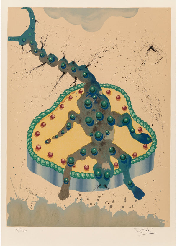 Salvador Dalí | Scorpio (1969). Scorpio From Signs of the Zodiac Series by Salvador Dali