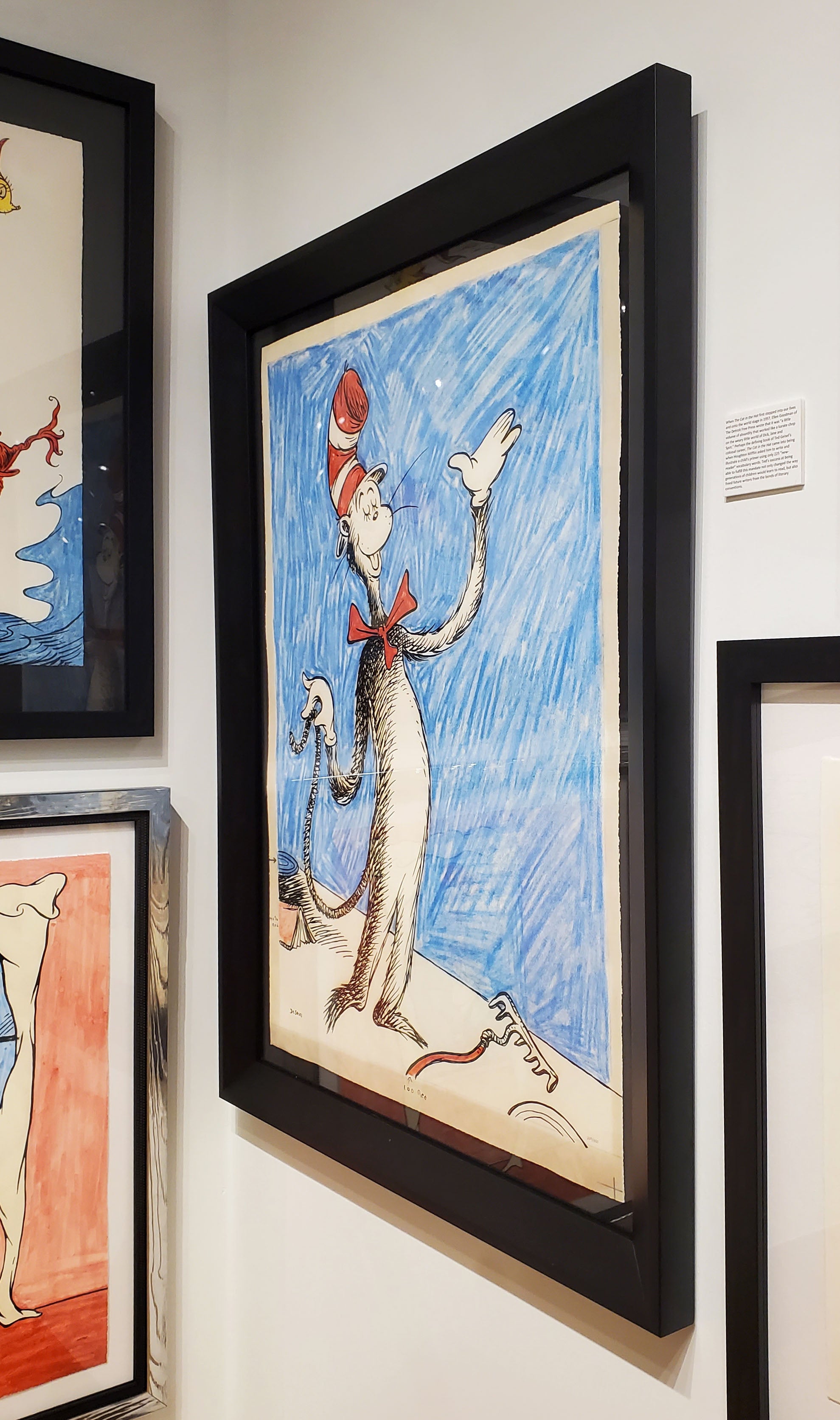 The Cat that Changed the World - Framed