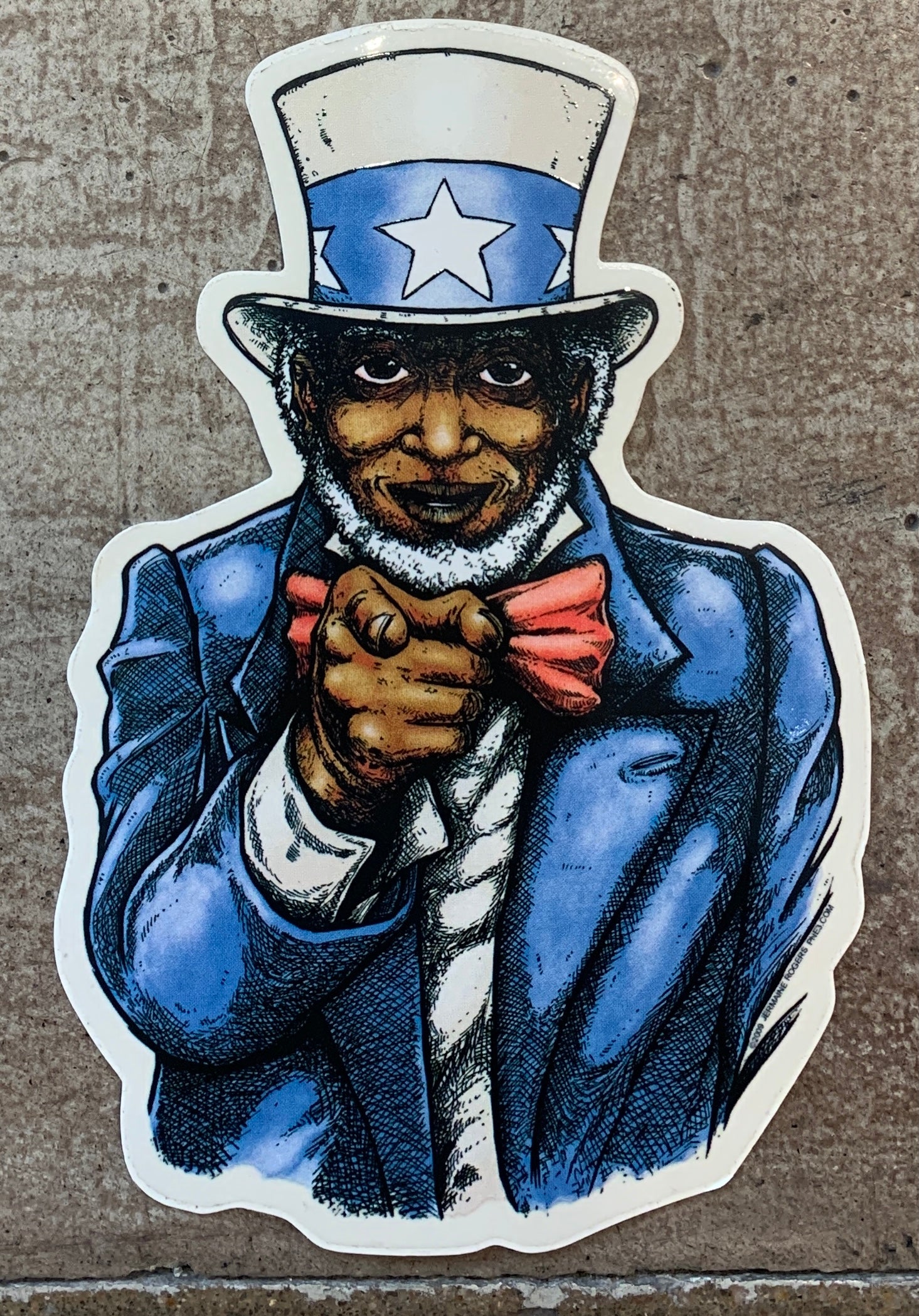 Uncle Sam Sticker