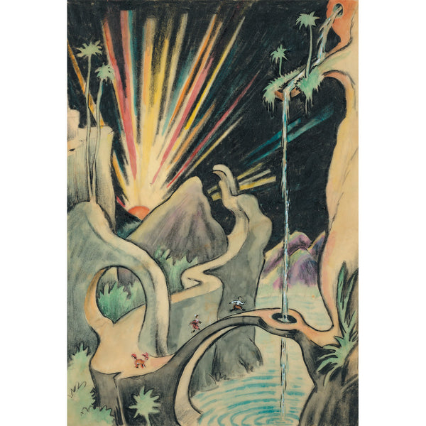 Waterfall 88/850 - FRAMED