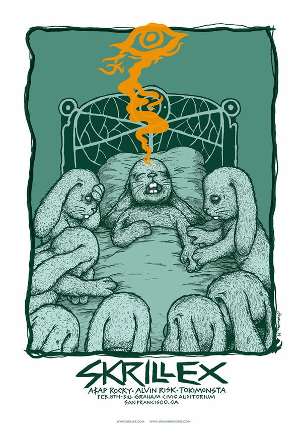 Skrillex - San Francisco, CA - 2.8.14 8/125