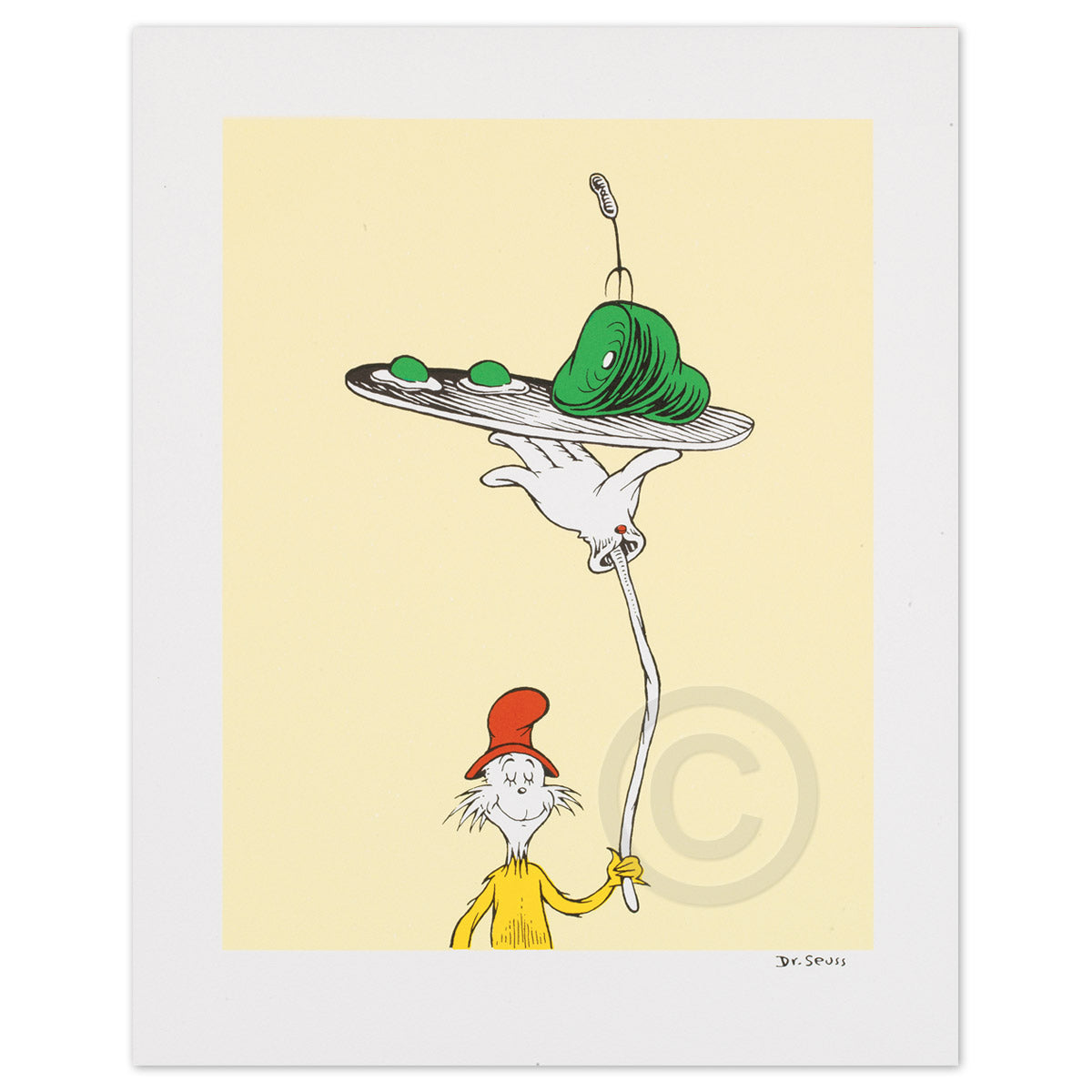 Green Eggs and Ham - Inside Book Cover