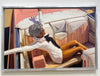 Carrie Graber's artwork custom framed by Ao5 Gallery
