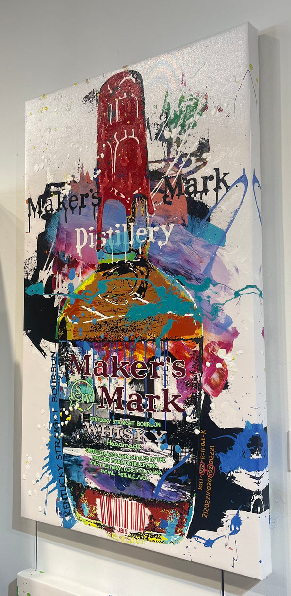 Bisaillon Brothers artwork of Maker's Mark.