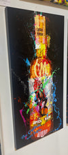 Bisaillon Brothers artwork of Captain Morgan.