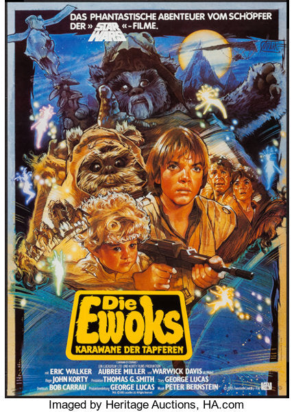 Star Wars: Caravan of Courage - An Ewok Adventure (Die Ewoks) - folded