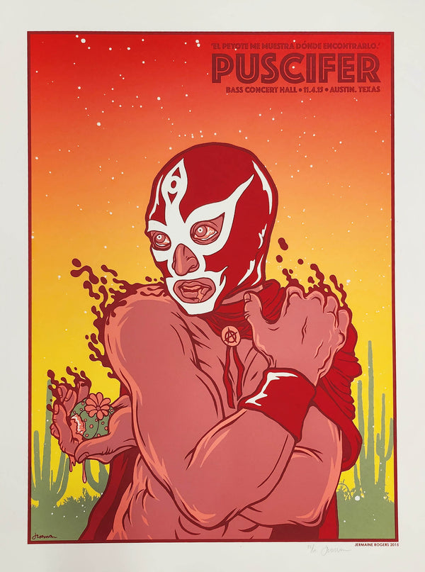 Puscifer - Austin 2015 20/50 - Speckled Off-White (Peyote)