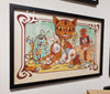Welcome To Wonderland on opal stardream - FRAMED