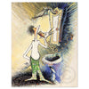Self-Portrait Shaving