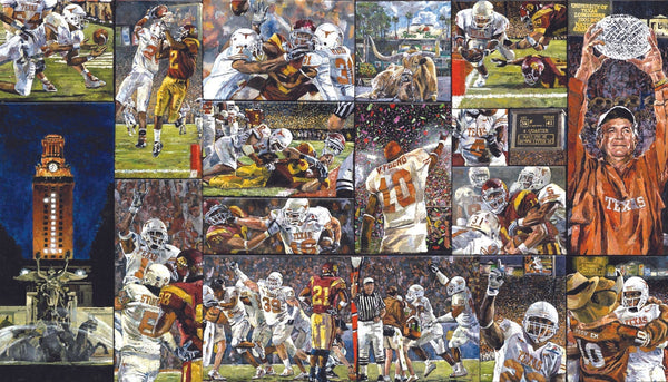 Art on 5th Gallery Debuts UT Championship Painting
