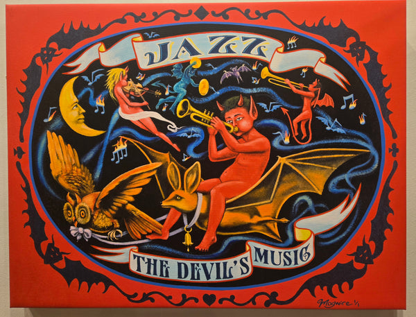 Jazz The Devil's Music 3- Uniquely Embellished 1/1