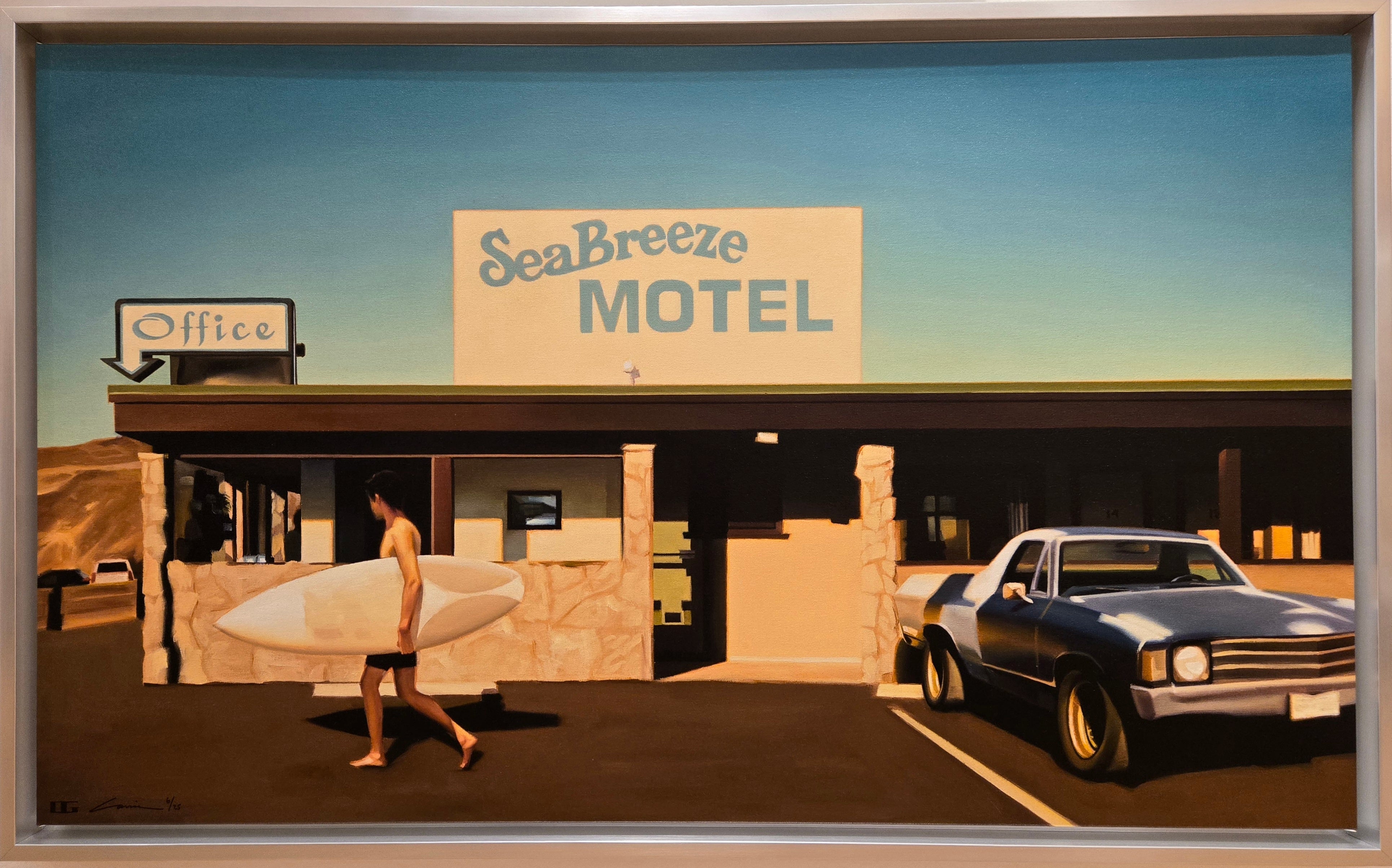 Sea Breeze Motel 6/25 - Framed