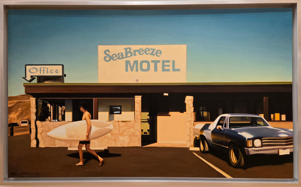 Sea Breeze Motel 6/25 - Framed