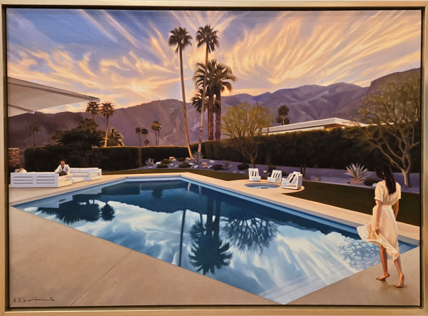 Cirrus Reflection 1/25 - Framed