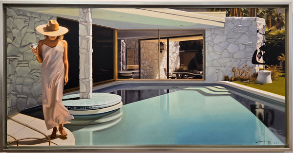 A Swim and a Sip 12/25 - Framed
