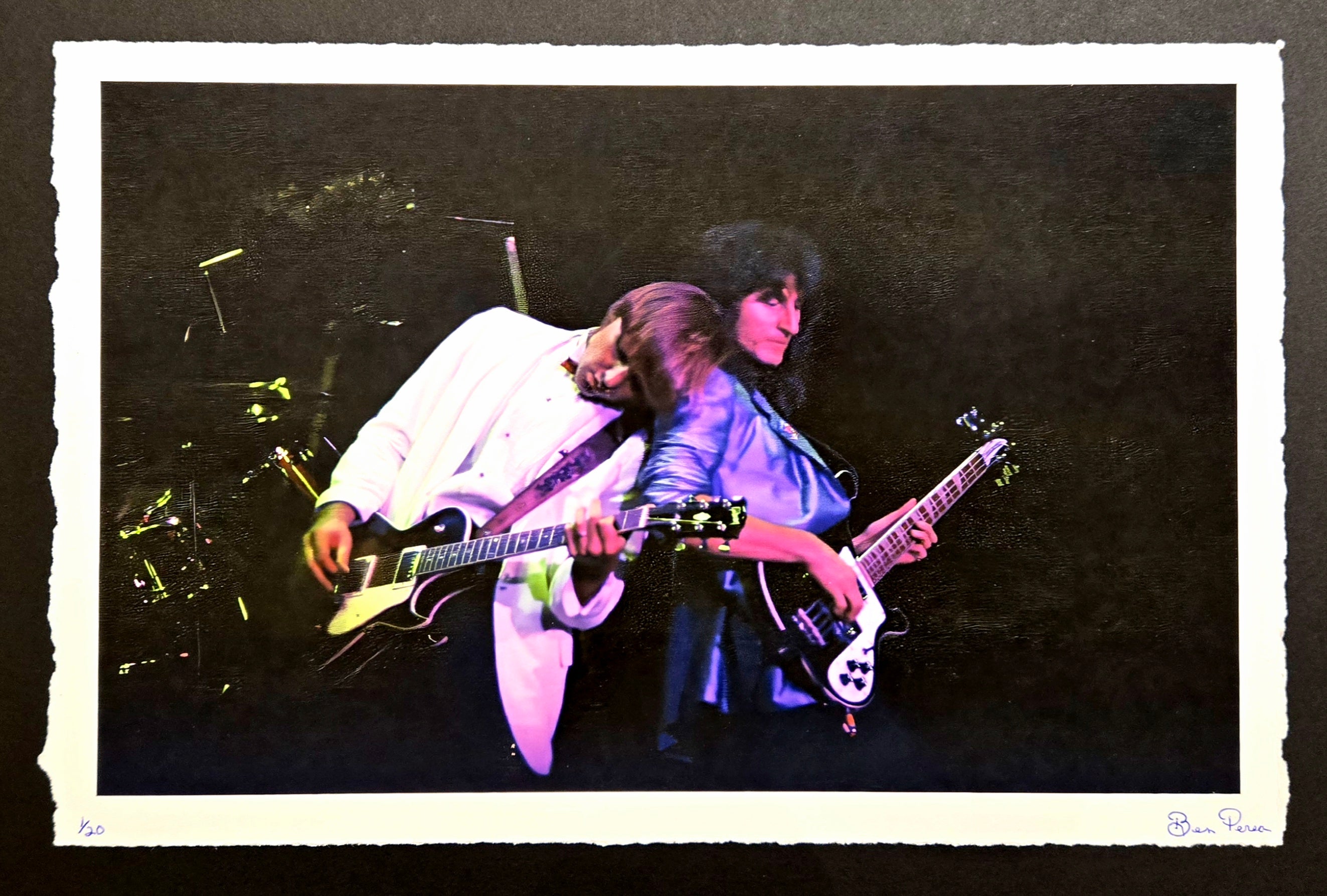 Rush - Alex Head Lean on Geddy 1/20 Large