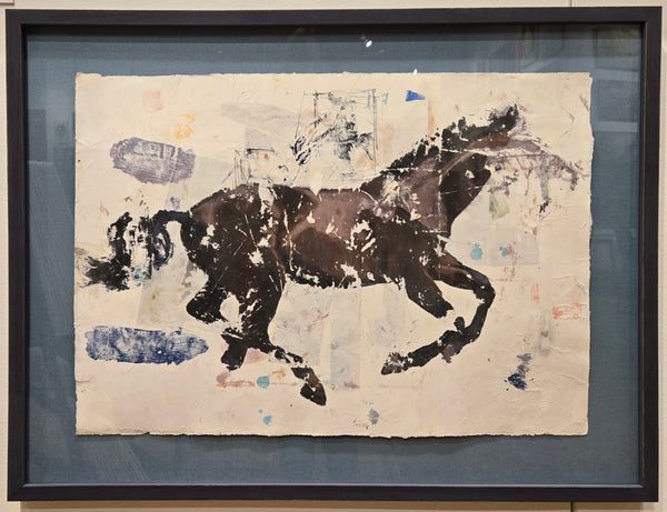 Ghost Runner - galloping - Framed