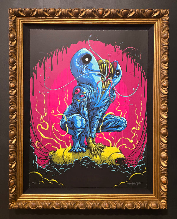 Maggot Rider - Framed